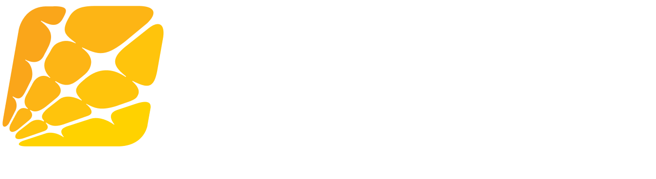 White and yellow Sentient Energy logo.